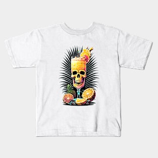 Orange Pineapple Juice Kids T-Shirt